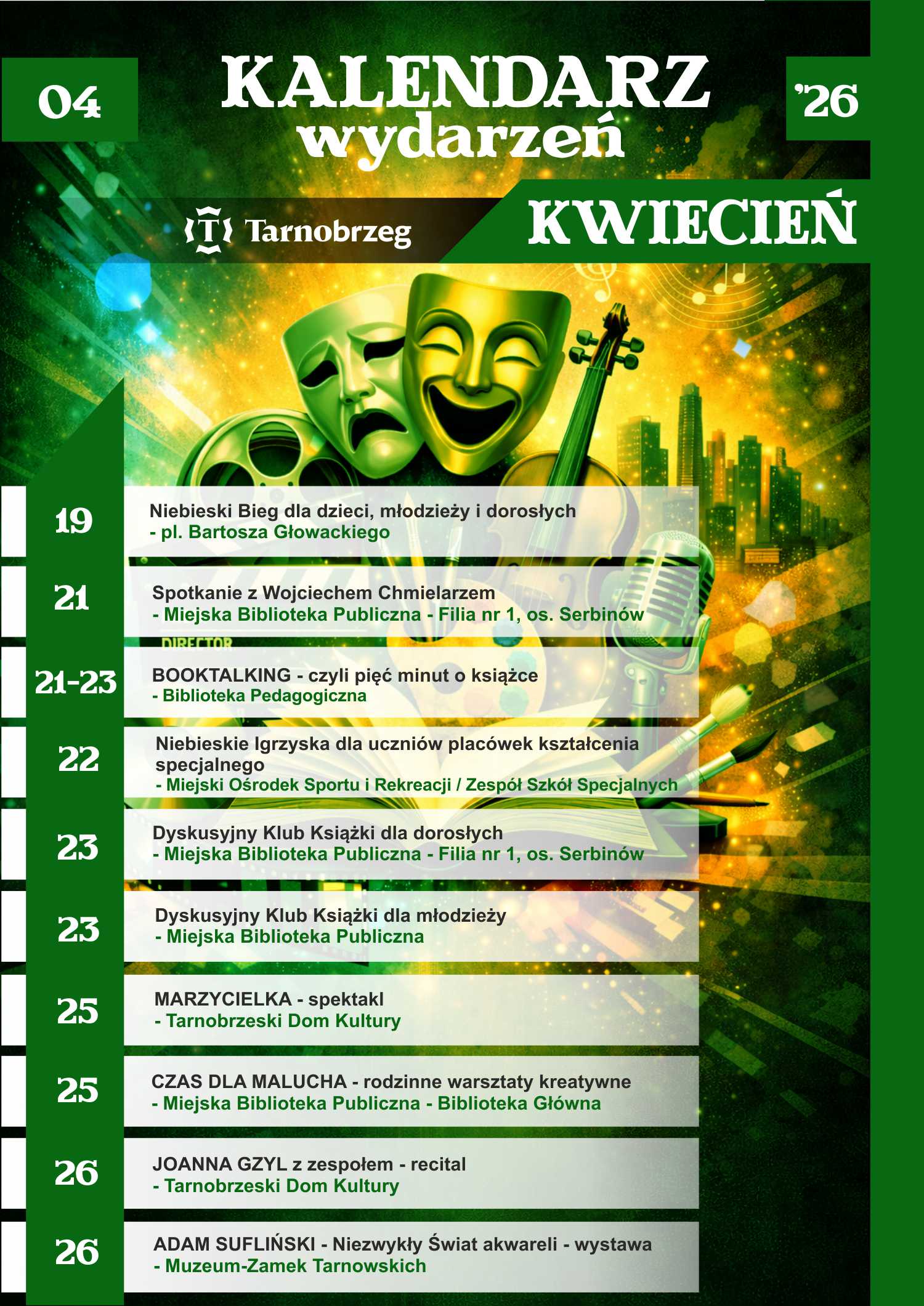 Kalendarz wydarzeń 2026